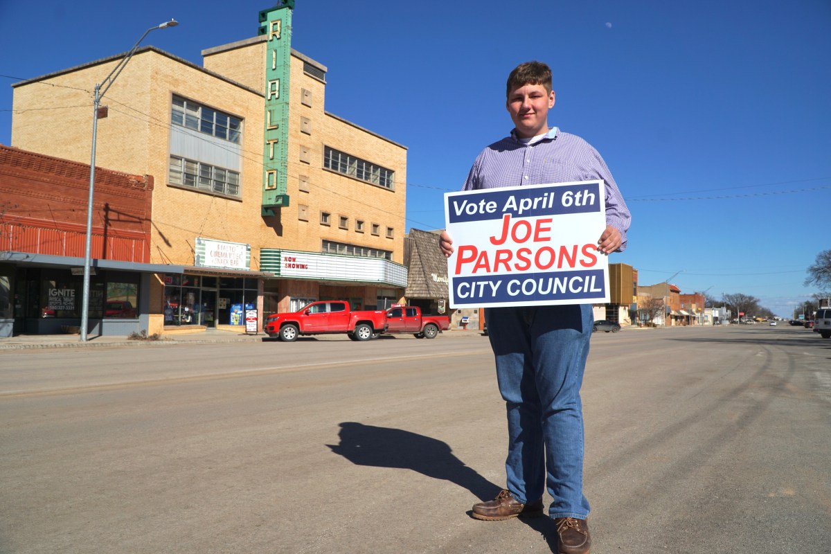 Alva high school student seeks city council seat